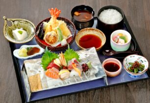 四季彩御膳（刺身・天ぷら付き）　3,500円